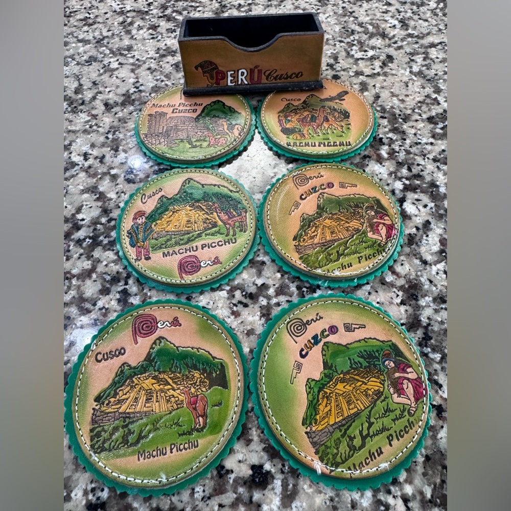 Peru Cusco Coaster Set - Picture 3 of 4